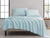 4-Piece Kathy Ireland Twill Weave Luxury Sheet Set (Aqua)