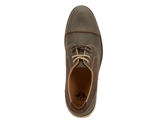 Dockers Mens Murray Casual Cap Toe Oxford Shoe - 10 M Brown