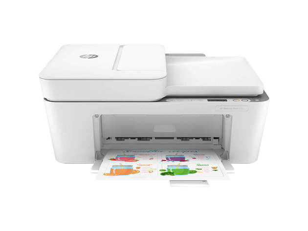 HP DJ4155 DeskJet Plus 4155 Wireless All-In-One Instant Ink-Ready Inkjet Printer - White