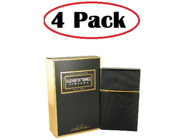 4 Pack of Nirvana Black by Elizabeth and James Dry Shampoo 4.2 oz