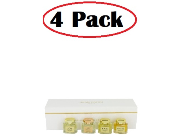 4 Pack of JOY by Jean Patou Gift Set -- Jean Patou Fragrance Collection includes Joy, Joy Forever, 1000 and Sublime