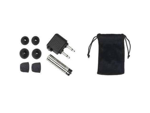 Audio Technica ATHANC33IS QuietPoint Active Noise-Cancelling In-Ear Headphones