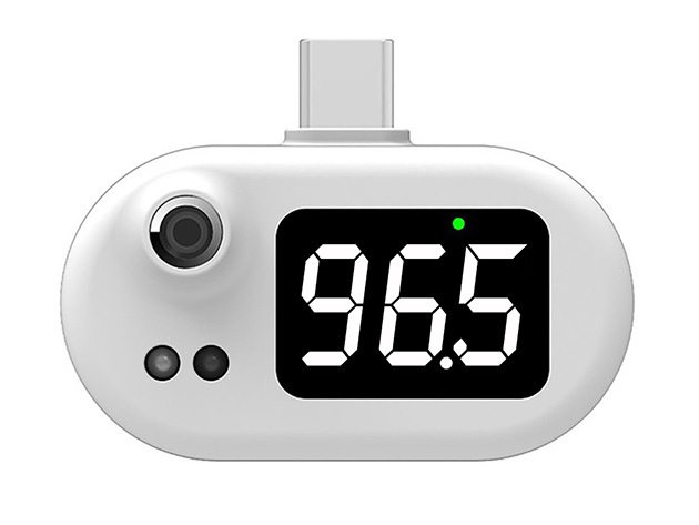 Pocket Smartphone Forehead Thermometer (USB-C)