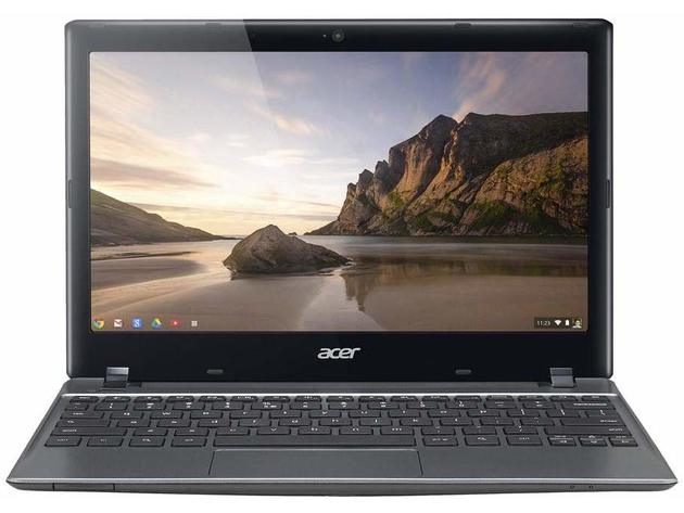 Acer chromebook C720-2848 Chromebook, 1.40 GHz Intel Celeron, 2GB DDR3 RAM, 16GB SSD Hard Drive, Chrome, 11" Screen (Renewed)