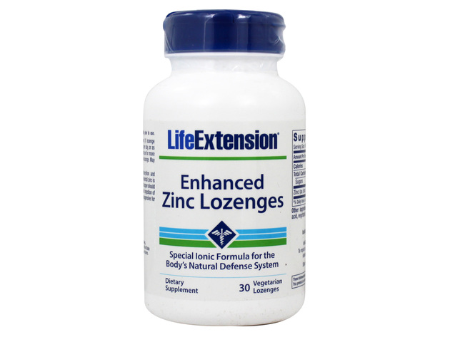 Life Extension - Enhanced Zinc Lozenges - 30 Lozenges