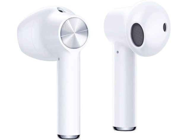 OnePlus Buds - True Wireless Earbuds Fast Charging w/ Charging Case, White (Used, Open Retail Box)