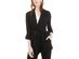 Bar III Women's Shawl-Collar Belted Blazer Black Size Small