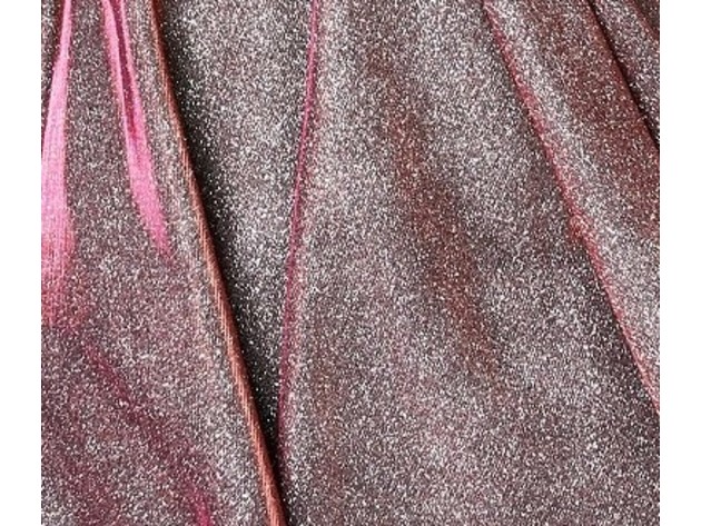 Sequin Hearts Juniors' Glitter Fit & Flare Dress Red