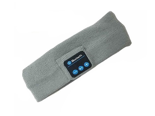 Wireless Bluetooth Winter Headband (Grey)