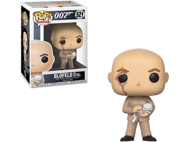Funko Pop! James Bond Blofeld Stylized stands Non-Fiction Vinyl Collectible Figure, Natural