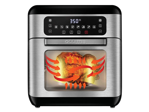 Gourmia® GAF688 11 Qt Digital Air Fryer Oven, Rotisserie & Dehydrator