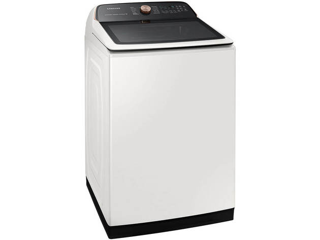 Samsung WA55A7300AE 5.5 Cu. Ft. Ivory Smart HE Top Load Washer With ...