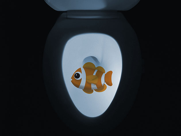 illumibowl toilet projector night light