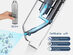 Masthome Microfiber Spray Clean Flat Mop