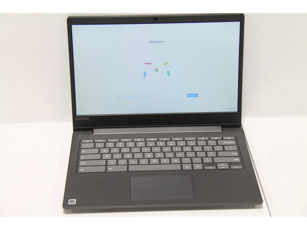 Lenovo 81JW0000US Chromebook S330 14-Inch FHD Display Laptop, Business Black (Used)
