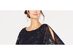 Connected Women's Metallic-Capelet Sheath Dress Blue Size 10