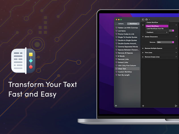 Text Workflow