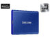 Samsung T7 1TB Portable SSD (Blue)