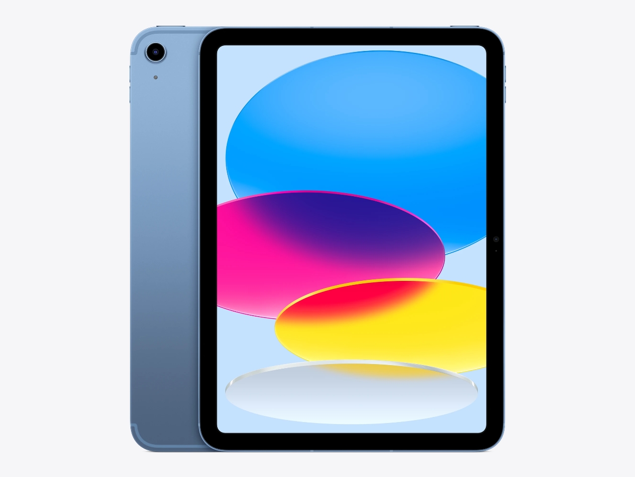 Apple iPad (2022) 10th Gen 256GB Wi-Fi & Cellular Blue (Refurbished)
