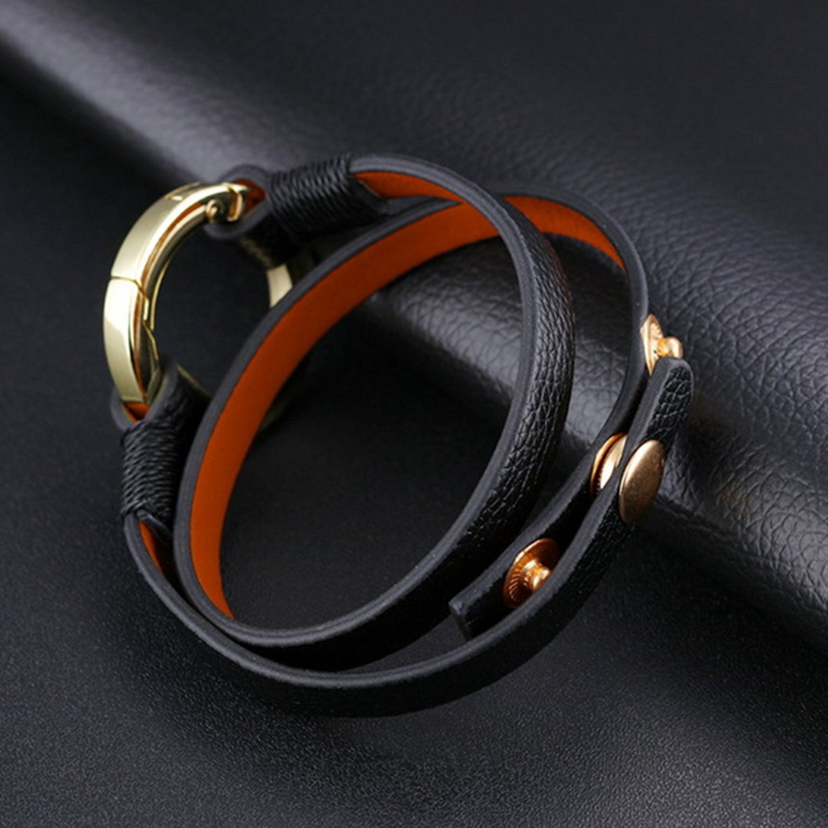Homvare Stainless-Steel Bracelet - Black