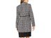 Kasper Women's Houndstooth Printed Topper Jacket Black Size 6