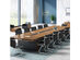 Costway Set of 4 Office Chairs Waiting Room Chairs for Reception Conference Area - Black