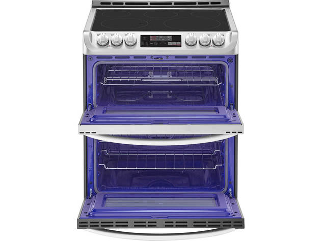 LG LTE4815ST 7.3 Cu. Ft. Stainless Double Oven Electric Range