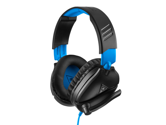 Turtle Beach Recon 70P Wired Lightweight and Comfortable Over-Ear Gaming Headset for PS4 Pro & PS4, Built for Your Next Victory and Your Latest Achievement, Black (New Open Box)
