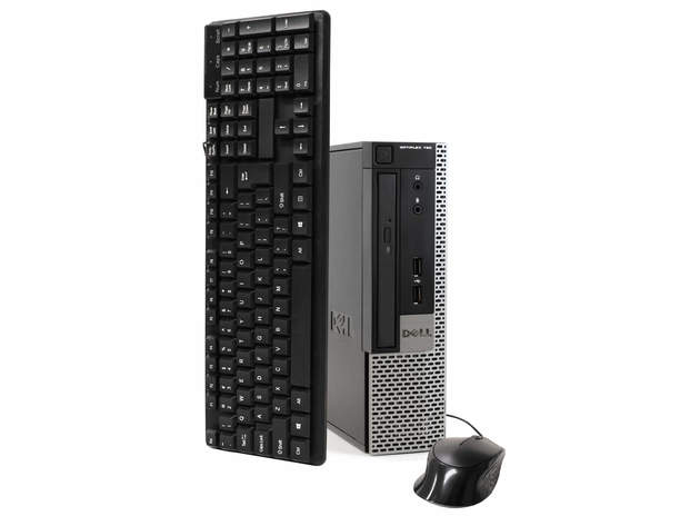 Dell OptiPlex 790 Ultra Small Form Factor Computer PC, 3.10 GHz Intel Core i3, 16GB DDR3 RAM, 120GB SSD Hard Drive, Windows 10 Home 64Bit (Renewed)