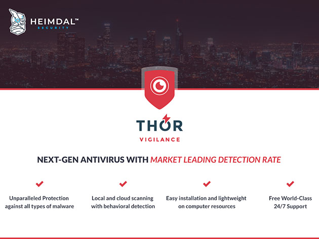 Heimdal™ Thor Vigilance Home: 3-Yr Subscription