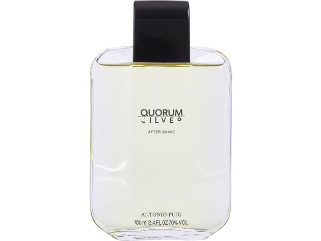 QUORUM SILVER by Antonio Puig AFTERSHAVE 3.4 OZ for MEN