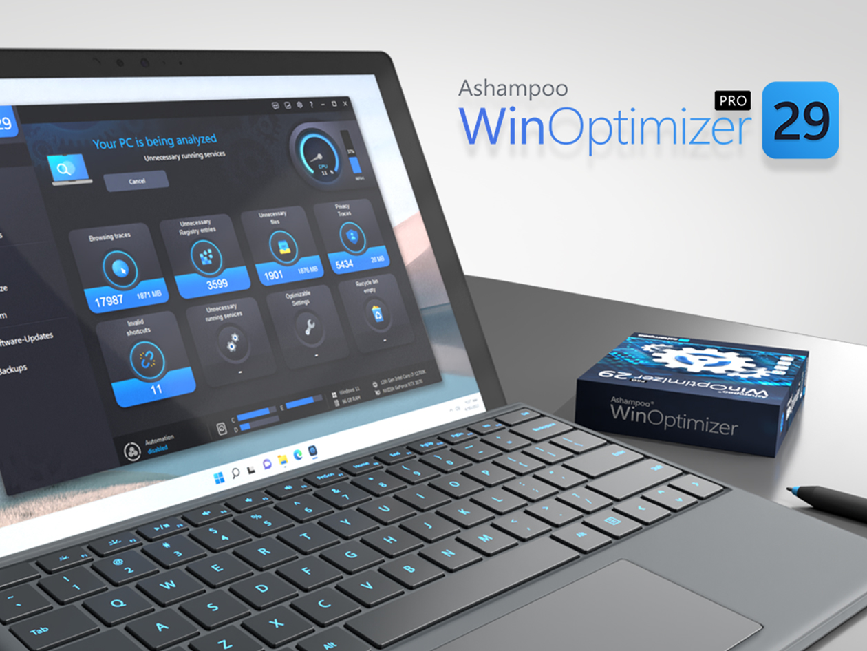 Ashampoo WinOptimizer Pro 29: Lifetime License