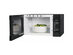 GE JES1460DSBB 1.4 Cu. Ft. 1100W Counter Top Microwave - Black