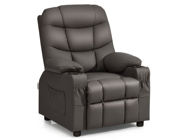 youth recliner with cup holder