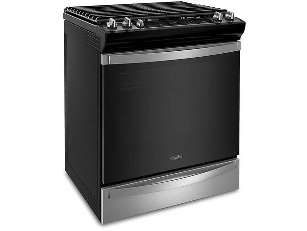 Whirlpool WEG745H0LZ 5.8 Cu. Ft. Stainless Gas 7-in-1 Air Fry Oven