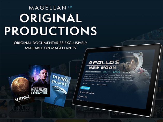 MagellanTV Documentary Streaming Service: 2-Year Subscription