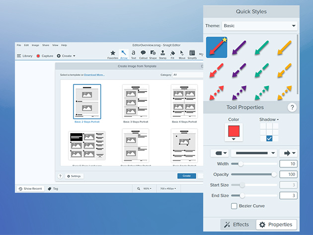 Snagit 2022: Lifetime License + 1-Yr Maintenance