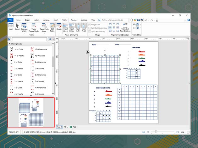 MyDraw Advance Diagramming Software: Perpetual License (With 2-Yr Updates)