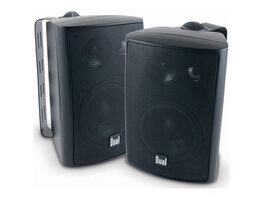 Dual LU47PB 4 inch 3-Way Indoor/Outdoor Speakers - Black
