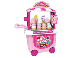 27-Piece Ice Cream Cart Playset