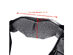 Costway Shiatsu Back and Neck Massager Kneading Shoulder Massage Pillow W/Heat Straps - Black