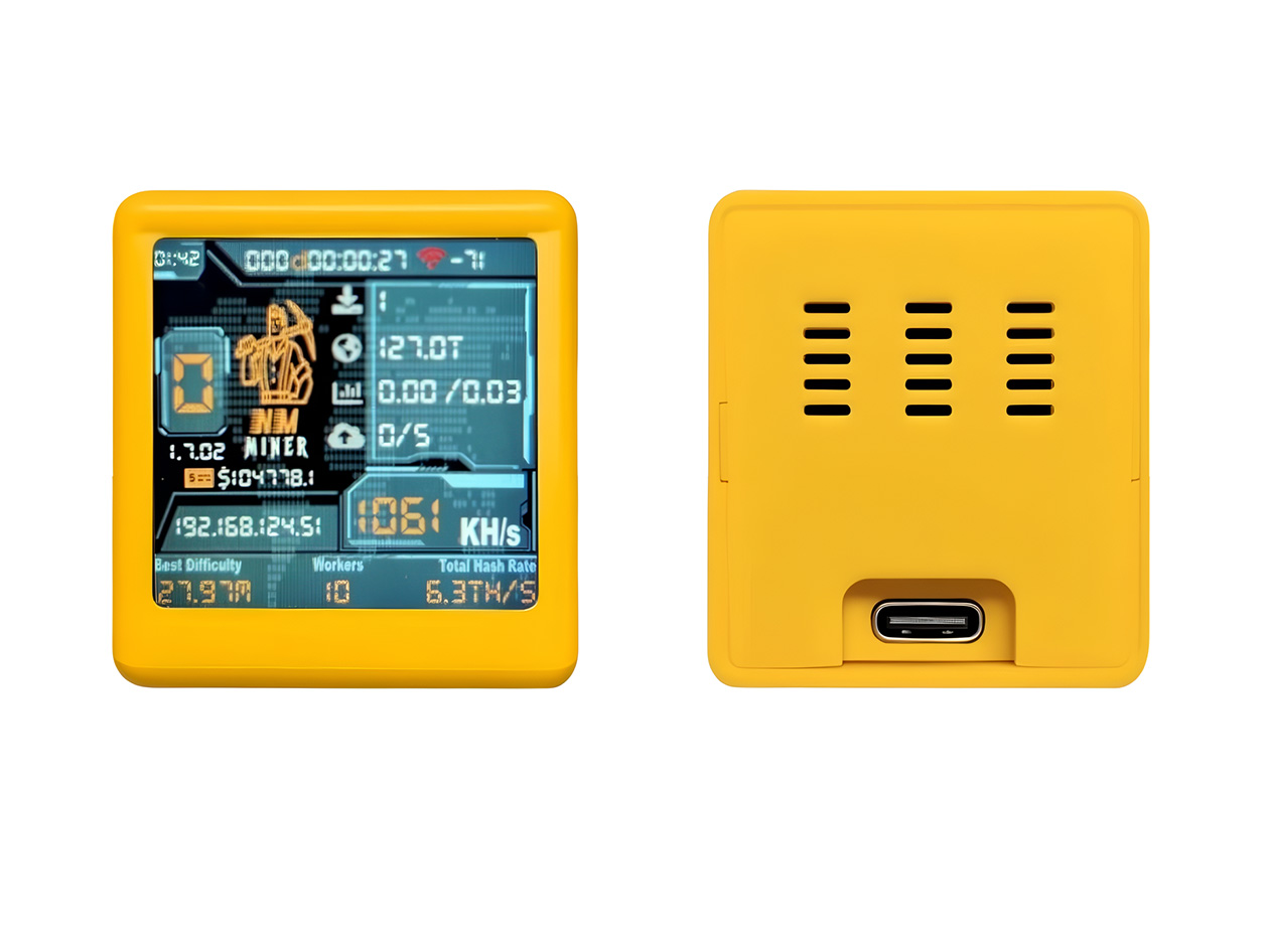 BlockChance Bitcoin Ticket Super Miner Yellow