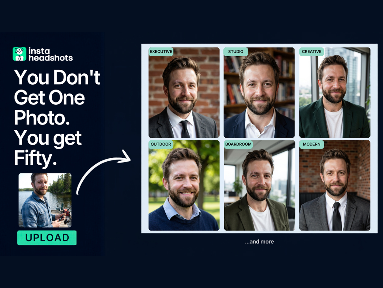 InstaHeadshots AI Headshot Generator Premium Plan: One-Time Purchase
