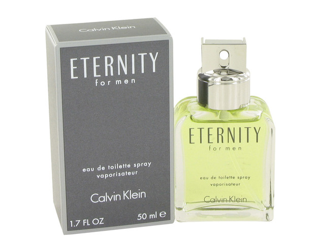 ETERNITY Eau De Toilette Spray 1.7 oz For Men 100% authentic perfect as a gift or just everyday use