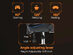 Dragon X2 Gaming Chair with Lumbar Support & Foot Rest (Red)