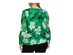 Vince Camuto Women's Floral Cinch Waist Asymmetrical Hem Chiffon Blouse Size Small