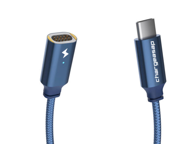 Infinity Universal Magnetic USB-C 100W Charging Cable (Blue/USB-C)