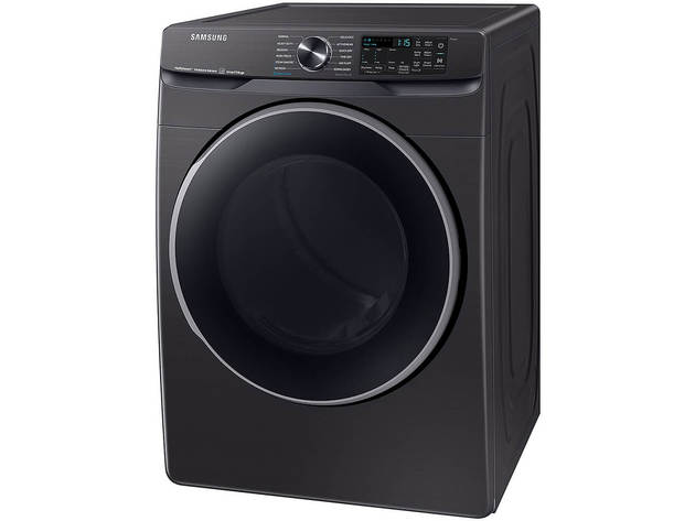 Samsung DVE50A8500V 7.5 Cu. Ft. Brushed Black Smart Electric Dryer w/ Steam Sanitize+