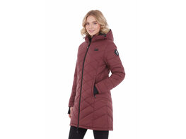Women's Helios Hybrid Heated Coat (Burgundy/Small)