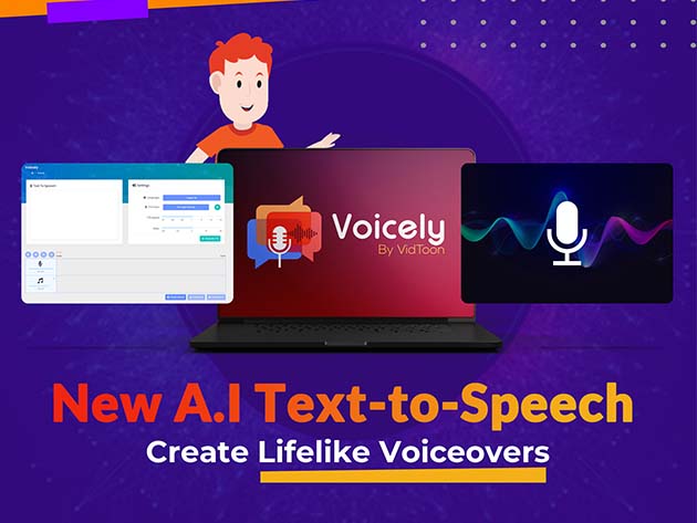 Voicely Text to Speech Using AI